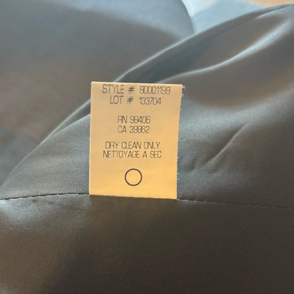 Theory Tailored Dark Grey Wool Blazer- size 12 - Picture 5 of 5